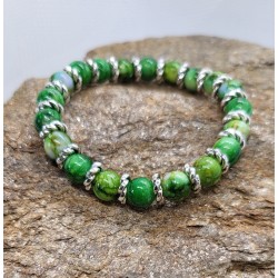 Bracelet Perles Vertes - Pour les esprits naturels
