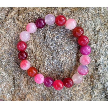 Bracelet Perles Rose Eau - Pour les esprits délicats