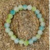 Bracelet Perles Vert Eau - Pour les esprits rafraîchissants