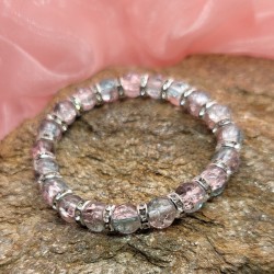 Bracelet Rose et Bleu - Pour les rêveurs romantiques