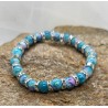 Bracelet Perles Bleues - Pour les esprits sereins