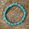 Bracelet Perles Turquoise Naturelles - Pour les esprits libres