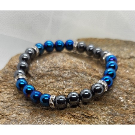 Bracelet Hématite - Pour les amateurs de mystère et d'élégance