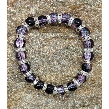 Bracelet Violet Foncé - Pour les esprits enchanteurs