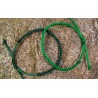 Symphonie Émeraude Duo de Bracelets Macramé Vert et Vert Foncé