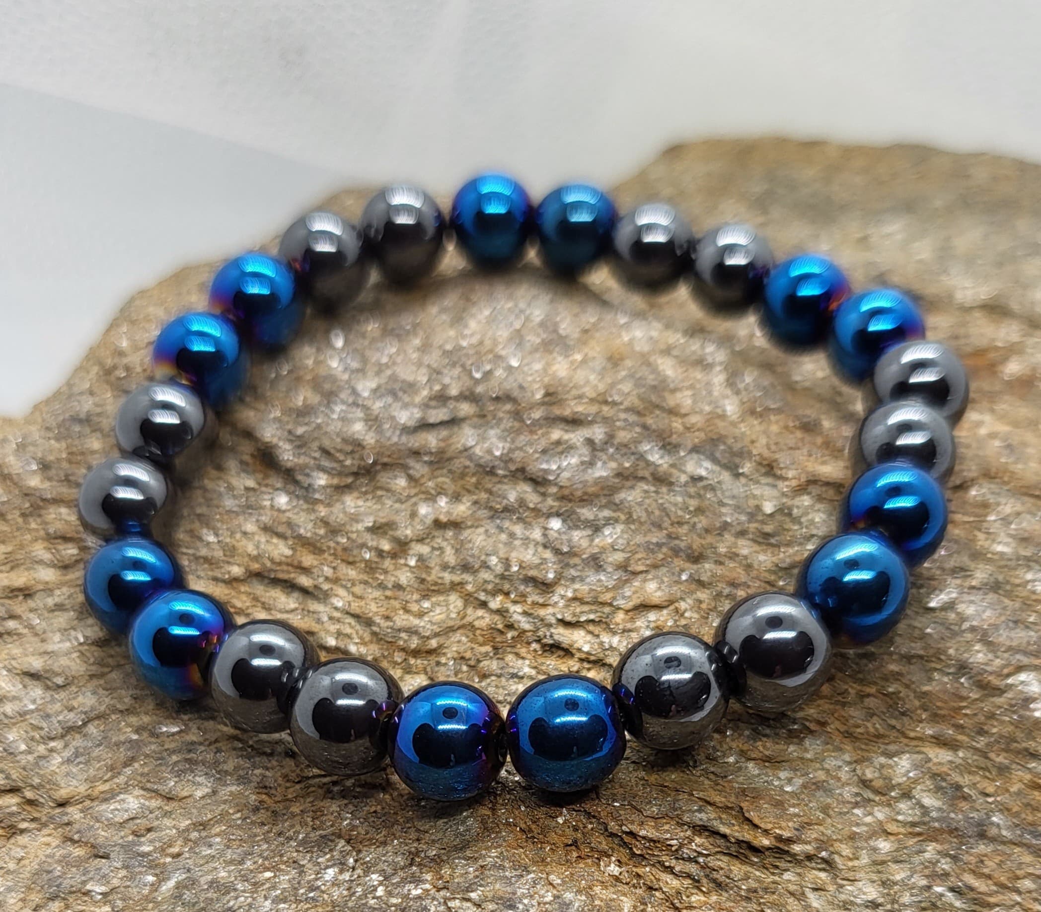 Bracelet Hématite - Pour les amateurs de mystère et d'élégance